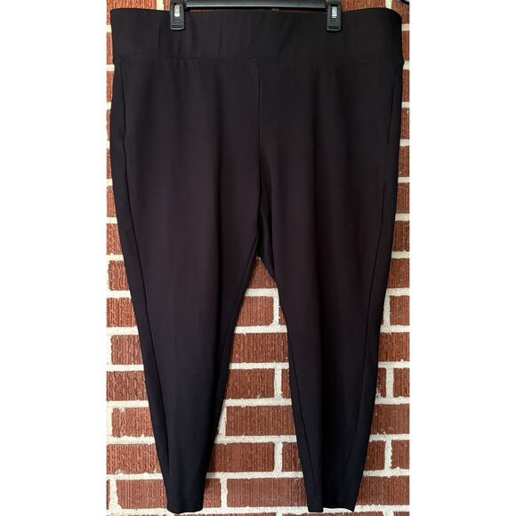 Torrid Black Pixie Skinny Studio Luxe Ponte High Rise Ankle Size 3R - Picture 1 of 3